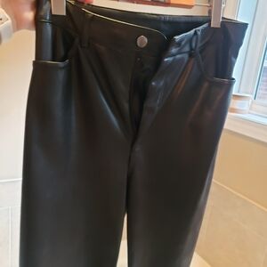 Dynamite Faux Leather Pants Size 6